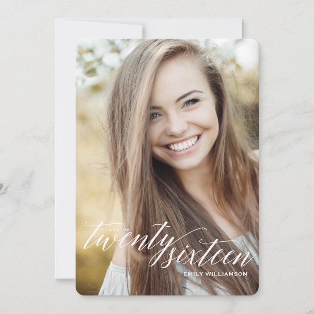 Classe do convite 2016 da festa de formatura da (Frente)