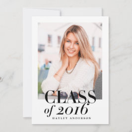 CLASSE FOTOGRÁFICA DO Convite para GRADUAÇÃO 2016