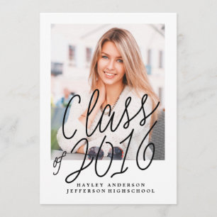 CLASSE FOTOGRÁFICA DO Convite para GRADUAÇÃO 2016