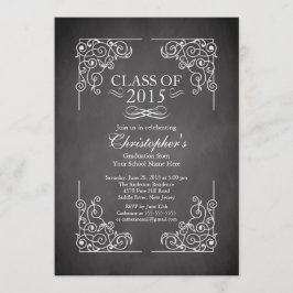 Classe Moderna de Convite à Festa de formatura 201