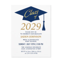 Classe Moderna de Convite à Festa de formatura 202