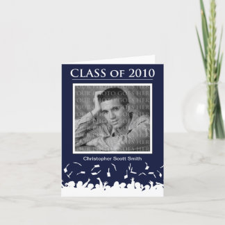 Classe Personalizada de Azul de Anúncio de Graduaç