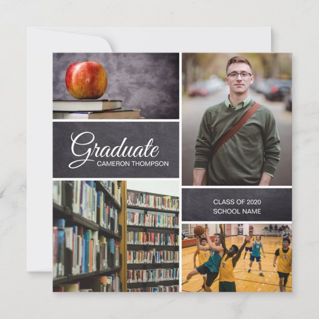 Classe Personalizada de Colagem de Fotos Masculina (Frente)