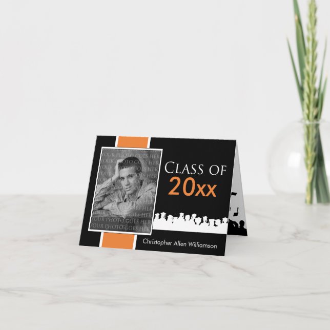 Classe Personalizada do Anúncio de Graduação de [A (Frente)