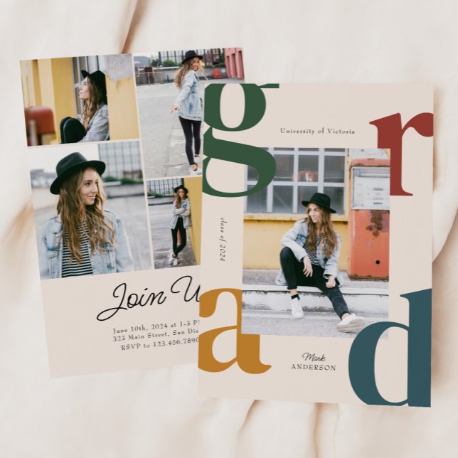 Classe Retroativa Negrito do Convite para Graduaçã (Criador carregado)