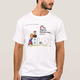 Classe secundária da mancha - t-shirt dos homens