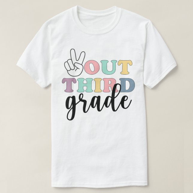 Classe T-Shirt Do Terceiro Grau De Paz De 2022 (Frente do Design)