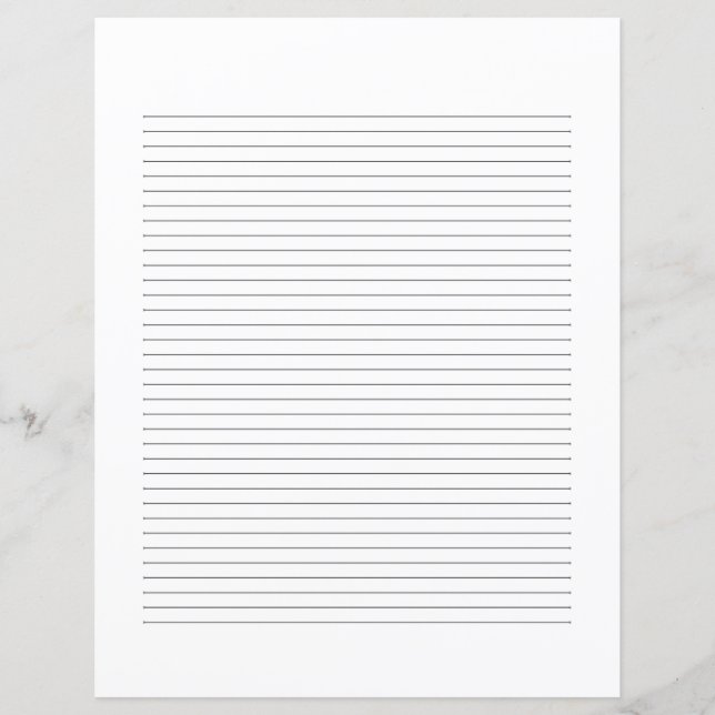 Classic Elegant Monogram Script Stationery (Frente)