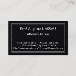 Classic Law Professional Cartão de visita