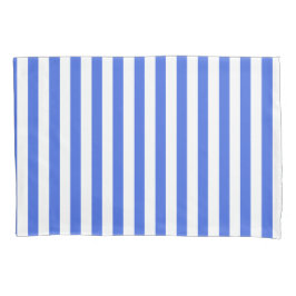 Classic Modern Striped Royal Blue and White