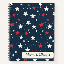Classic Patriotic Stars Pattern