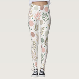 Classic Polka Dot Leggings for Casual or Gym Use