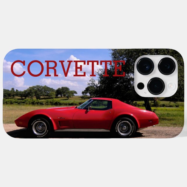 Classic Red 1975 Corvette Stingray (Verso (horizontal))