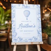 Classic Safari Birthday Welcome Sign Boy First Bda