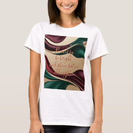 Classic t-shirt in stylish abstract graphic
