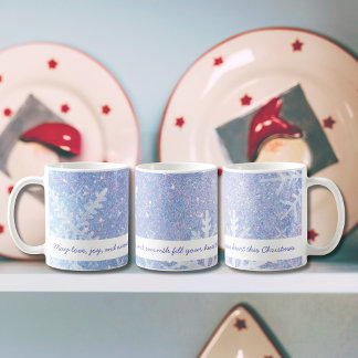 Clássica caneca personalizada de Natal com texto p