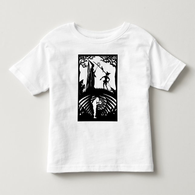 Clássica Fada. Camiseta para Crianças (Frente)
