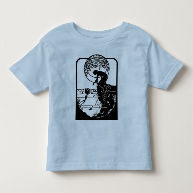 Clássica Fada. Design exclusivo. Camiseta para Cri (Frente)