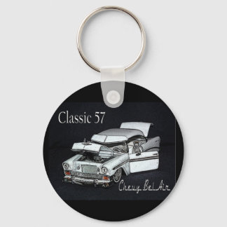 Clássico 57 Chevy Bel Air Chaveiro
