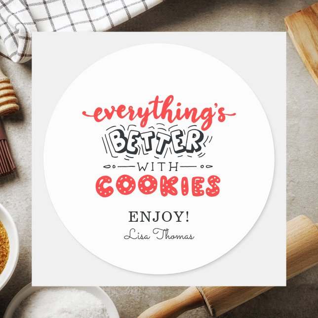 Clássico adesivo de etiqueta de Comida de panifica (Criador carregado)