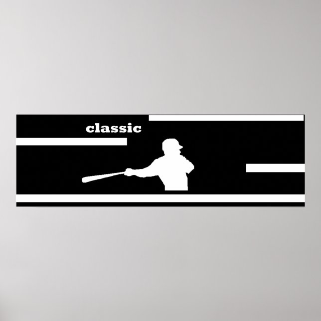 CLÁSSICO BASEBALL SWING POSTER (Frente)