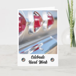 Clássico Brilho - Cartão de Dia da Mão de Obra