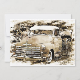 Clássico Caminhão Chevy Chevrolet de 1950
