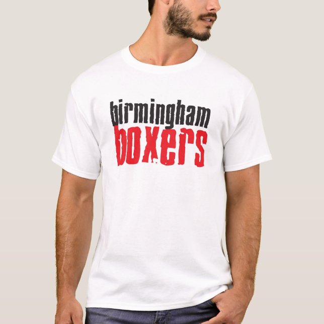 Clássico da camisa dos pugilistas T de Birmingham (Frente)