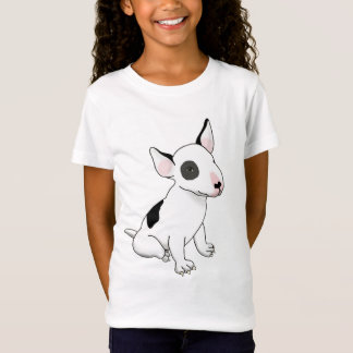 Clássico de t-shirt de pãozinho Bull terrier