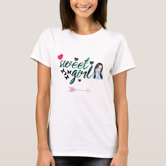 Clássico do dia a dia: Camiseta básica feminina (Frente)