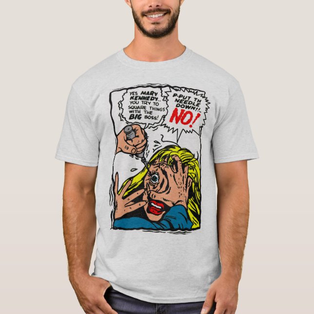 Clássico "Lesão no Olho" T-Shirt (Frente)