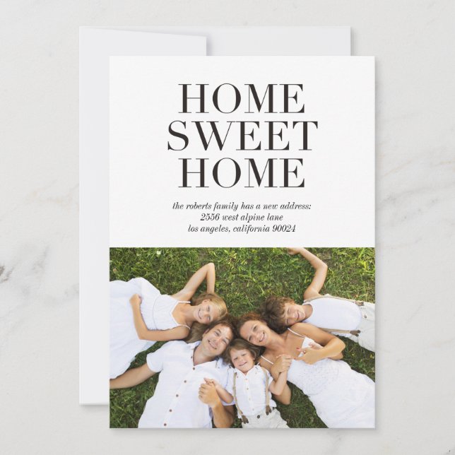 Clássico Limpo | Anúncio de Movimentação de Fotos  (Frente)