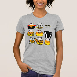 Clássico Monstros de Hollywood Candy Corn T-Shirt