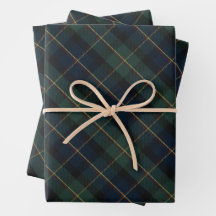 Clássico Natal Plaid Elegante