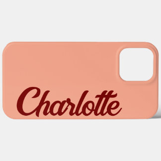 Clássico Personalizado Elegante Monograma Bege