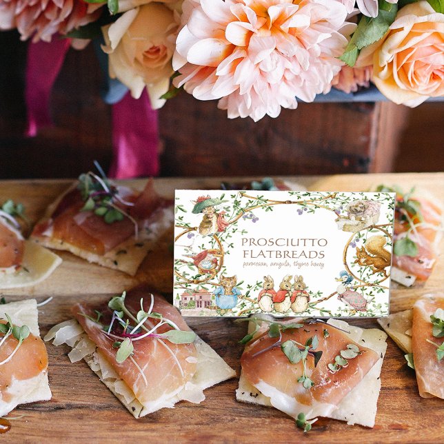 Clássico Peter, o Cartão de Nome da Comida do Buff (Criador carregado)