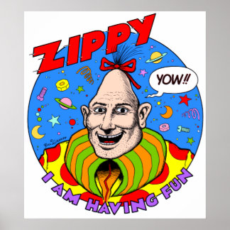 Clássico Poster de zippy
