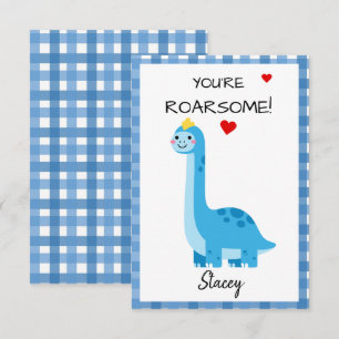Classroom Dia dos Namorados Dinossauro Você é Roar
