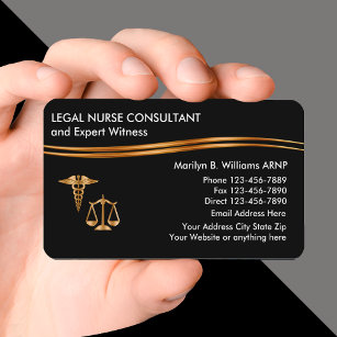 Classy Legal Nurse, Cartão de visita