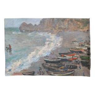 Claude Monet - A praia em Etretat