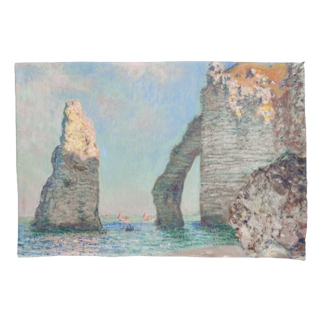 Claude Monet - Cliff em Etretat (Frente)