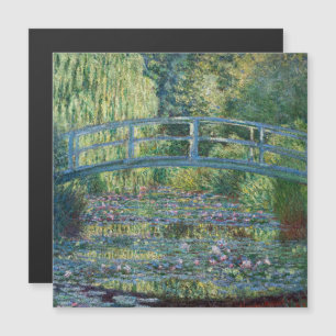 Claude Monet - Harmonia Verde Cartão Magnético