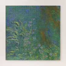 Claude Monet - Irrises Quebra-cabeça