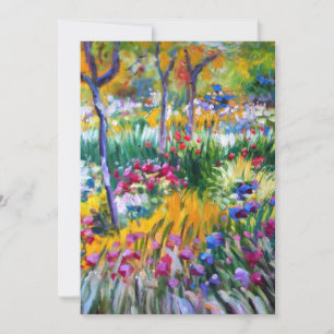 Claude Monet: Jardim Íris por Giverny