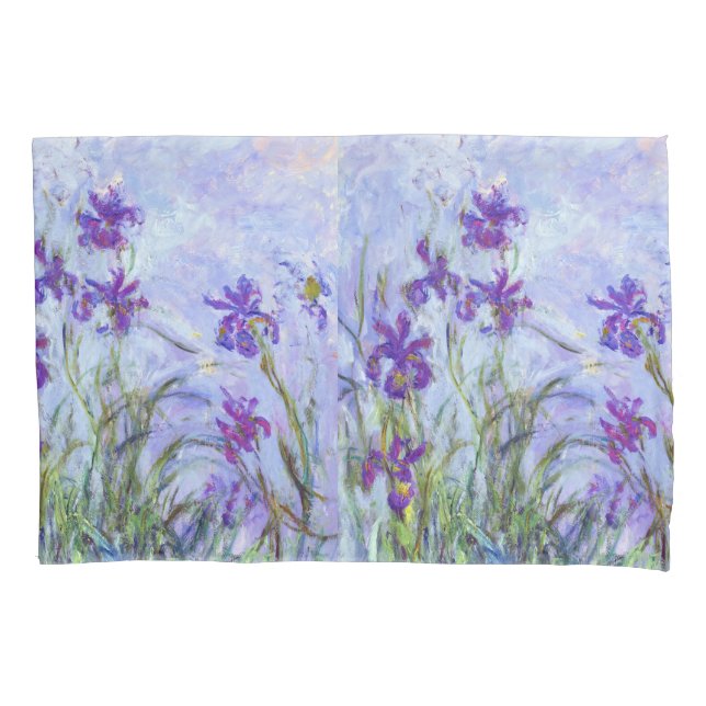 Claude Monet - Lilac Irises / Iris Mauves (Frente)