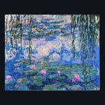 Claude Monet - Lírios Água, 1919,<br><div class="desc">Claude Monet famosa pintura,  Água Lírios,  1919</div>