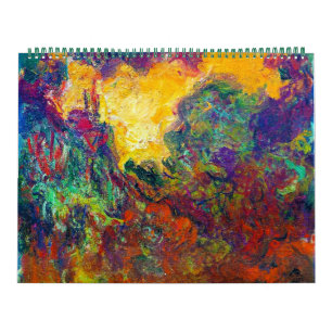 Claude Monet, melhor calendário de pintura de arte