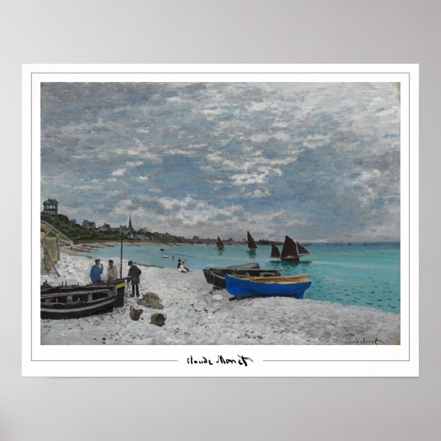 Claude Monet Zedign Art Poster nº 14 (Frente)