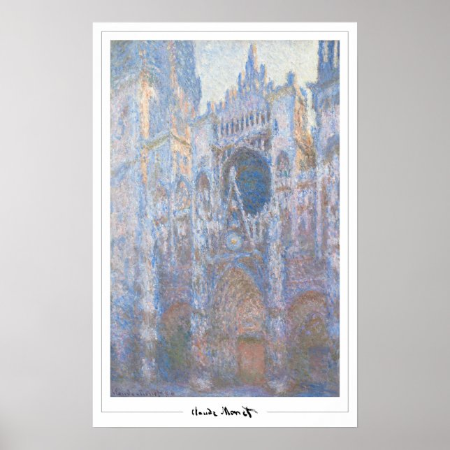 Claude Monet Zedign Art Poster nº 270 (Frente)