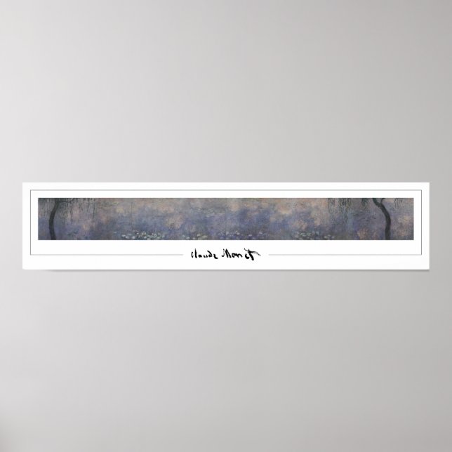 Claude Monet Zedign Art Poster nº 297-2 (Frente)